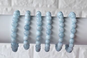 Aquamarine  Bracelet (Protection and Anxiety Relief) 5