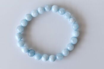 Aquamarine  Bracelet (Protection and Anxiety Relief) 6