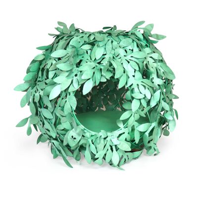 CAT BUSH - Caseta de arbusto para gatos verdes