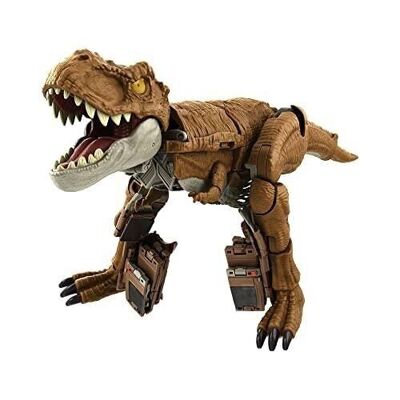 Mattel - HPD38 - Jurassic World - T-Rex Transformation - Fierce Changer - Figurine Dinosaure - 8 ans et +
