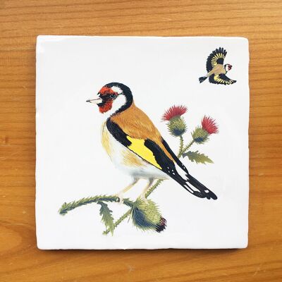 Goldfinch – Vintage Style Tile