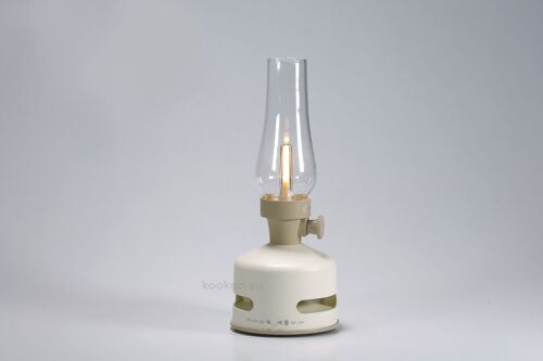 MoriMori Light&Sound Lamp Pearl-White