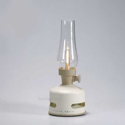 MoriMori Light & Sound Lamp Pearl-White