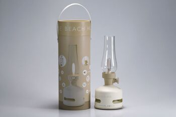 Lampe Lumineuse & Sonore MoriMori Blanc Perle 3