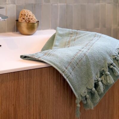 FOTA IN COTONE ORGANICO - Collezione DOLCE - colore GIADA