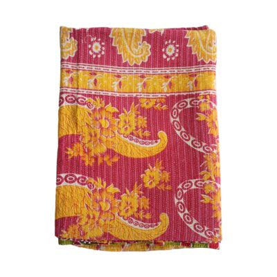 Kantha blanket N°55