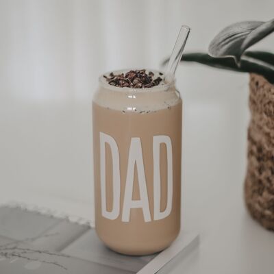 Tall drinking glass Dad (PU = 6 pieces)