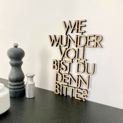 Wie wundervoll bist du denn bitte? - Gr. L