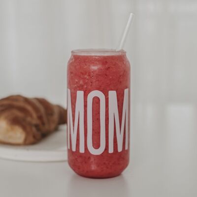 Tall drinking glass Mom (PU = 6 pieces)