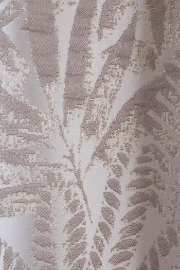 Double-rideau AMAZONE - Col Naturel - Panneau à oeillets - 140 x 260 cm - 100 % polyester 3