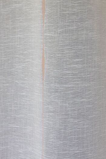 Voilage PAPI - Col Naturel - Panneau à oeillets - 200 x 260 cm - 100 % polyester 3