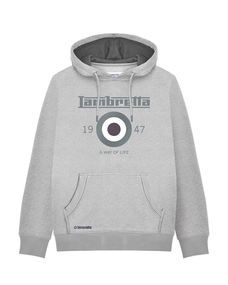 Target Hoodie Grey Marl SS26