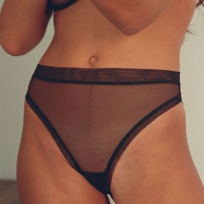 Culotte Taille Haute Mira - Noir