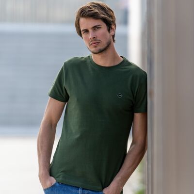 Le Moderne T-Shirt - Einfarbig Khaki