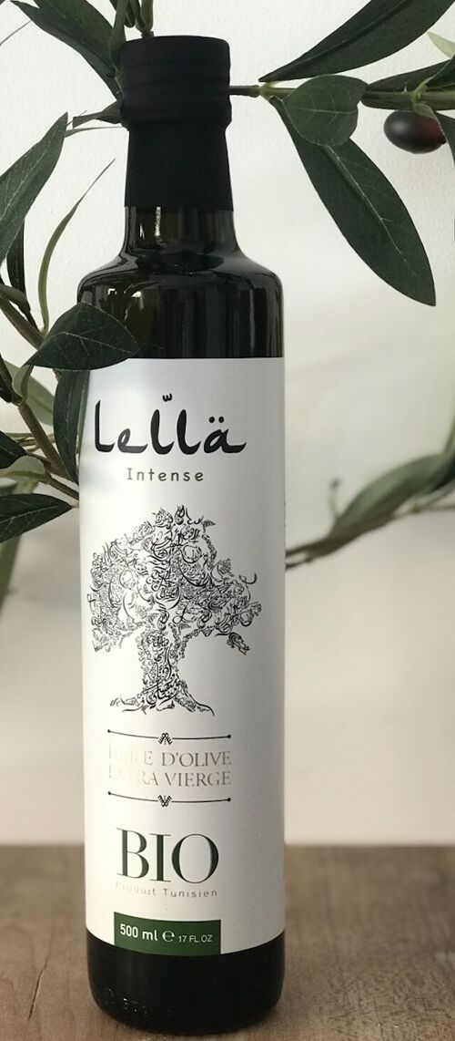 Lella Intense Huile d'olive Extra Vierge BIO