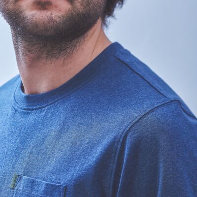 Le Baroudeur T-Shirt - Marineblau meliert