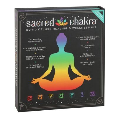 Kit de bienestar y curación de lujo del Chakra Sagrado