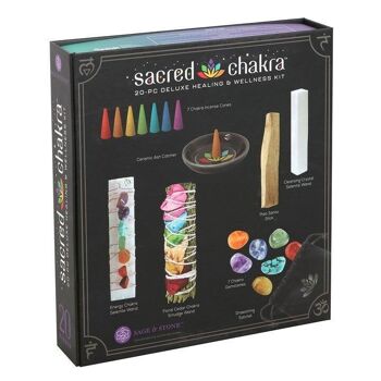 Kit de guérison et de bien-être de luxe pour chakra sacré 2