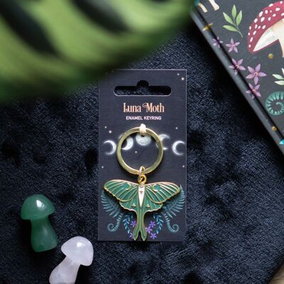 Porte-clés Luna Moth