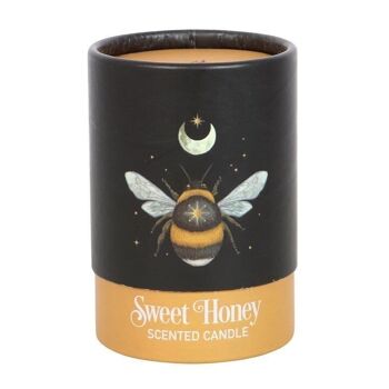 Bougie au miel doux d’abeille forestière 5
