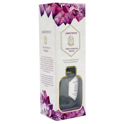 Diffusore a bastoncino in cristallo di ametista da 100 ml