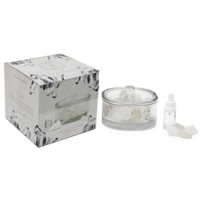 Diffuseur d'huile en cristal de quartz clair 400 g