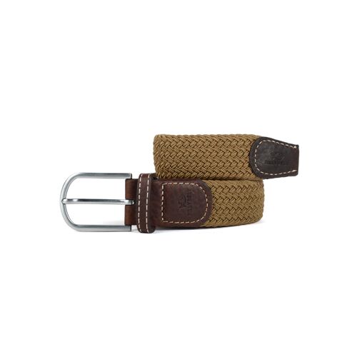 Ceinture tressée Moka