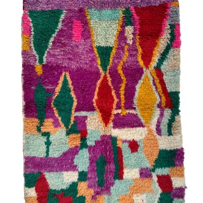Piccoli tappeti Boujad | Rosso purpureo