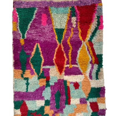 Piccoli tappeti Boujad | Rosso purpureo
