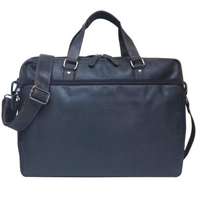 Dirk Laptop Bag Women's Leather Brown Briefcase Men's Modern XL