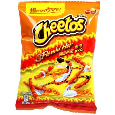 Cheetos japanische Version – Flamin‘ Hot 75G