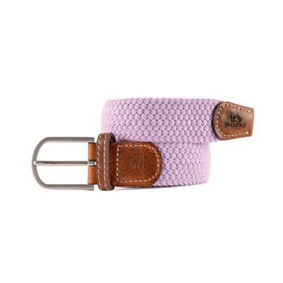 Linen Gray braided belt