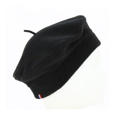 Denise Black polar beret made in France