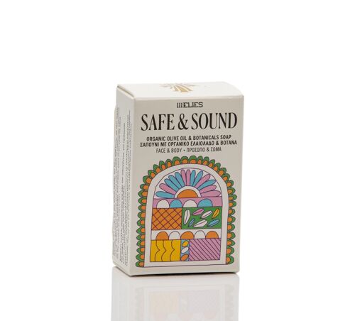 SAFE & SOUND ORGANIC OLIVE OIL & BOTANICALS SOAP - FACE & BODY