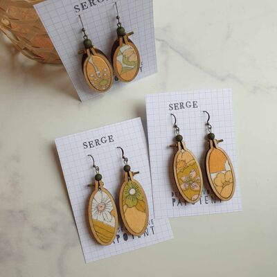 Boucles d'oreilles Serge