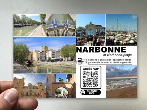 Carte de Narbonne en Réalité augmentée "AR" (modèle multiview 1)