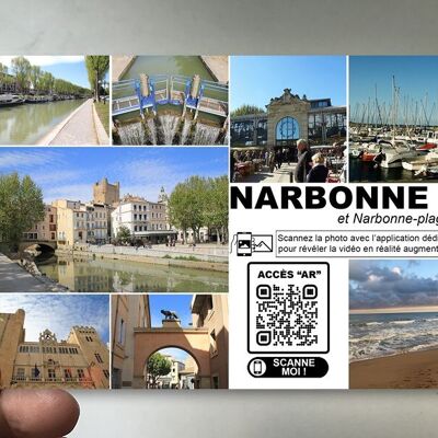 Carte de Narbonne en Réalité augmentée "AR" (modèle multiview 1)