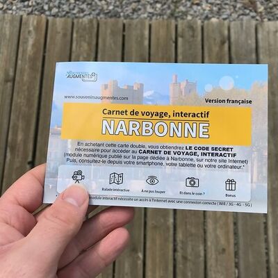 Narbonne interactive travel diary