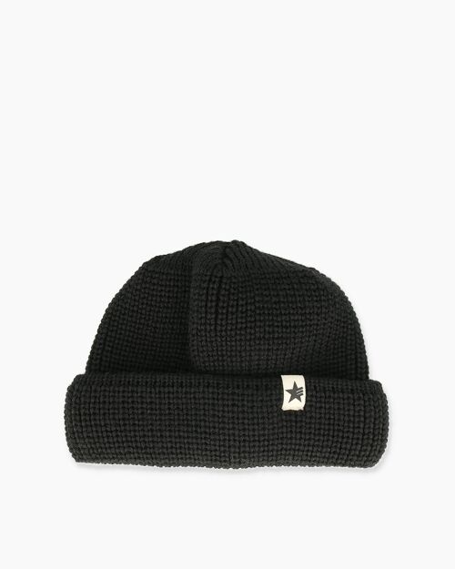 Short Sailor Beanie Schwarz