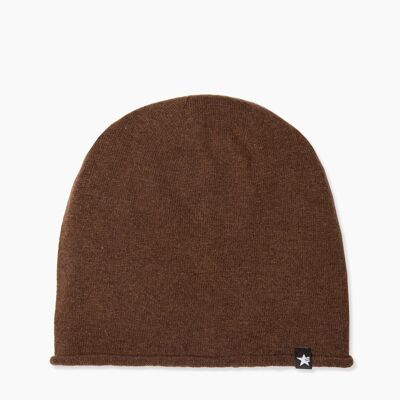 Slap Beanie Dark Brown