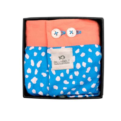 Organic cotton boxer shorts - Blue Panther