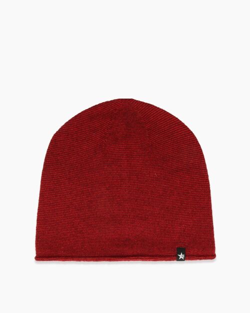 SLAP BEANIE RED RUSTED