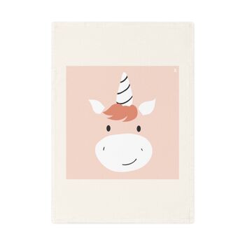 Cadeau mignon de torchon de cuisine de licorne pour Noël ou un anniversaire, soyez cette licorne 13