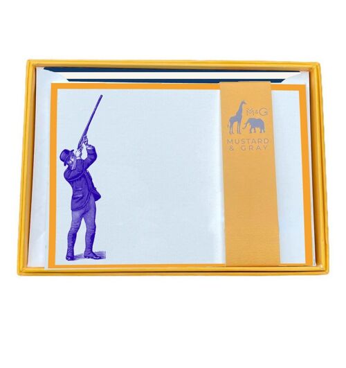 Game Shoot Notecard Set with Lined Envelopes