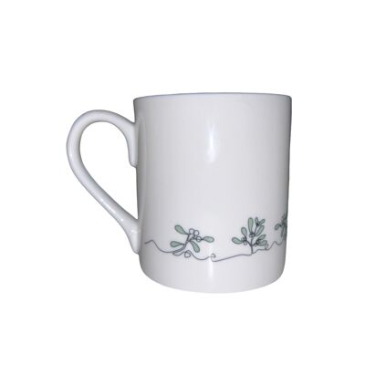 Mistletoe Ink and Hue 250ml Mug bottom design