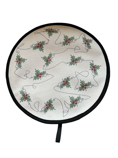 Holly Ink and Hue Circular Hob Covers