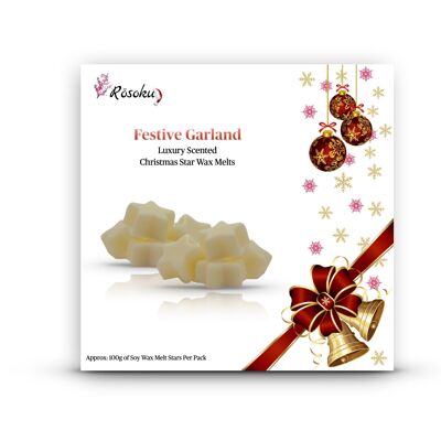 Festive Garland - Christmas Stars -100g bag