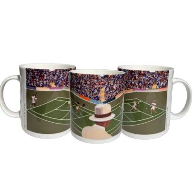 Tennis-Tasse „Mixed Doubles“, 425 ml