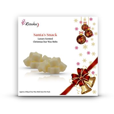 Snack du Père Noël - Étoiles de Noël - Sachet 100g