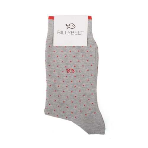 Chaussettes Gris Clair Square